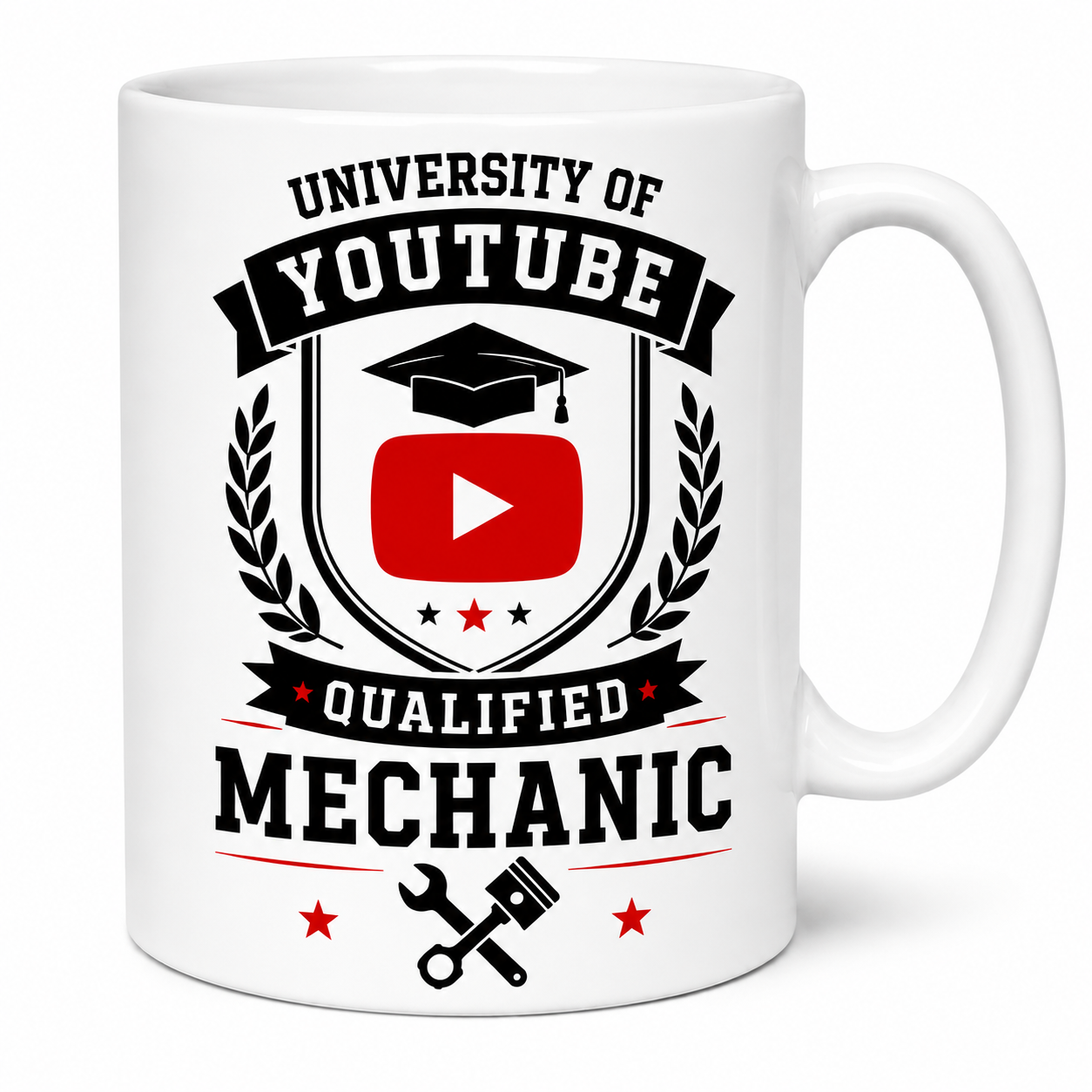 YouTube Qualification Mug