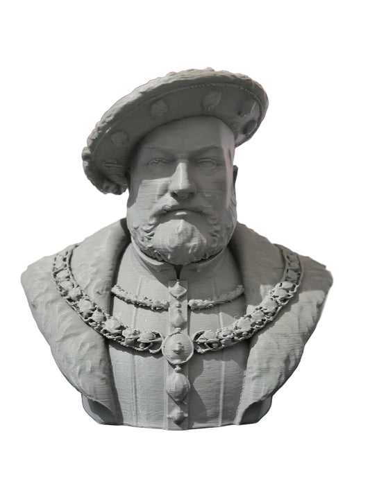 Henry VIII 3D Bust