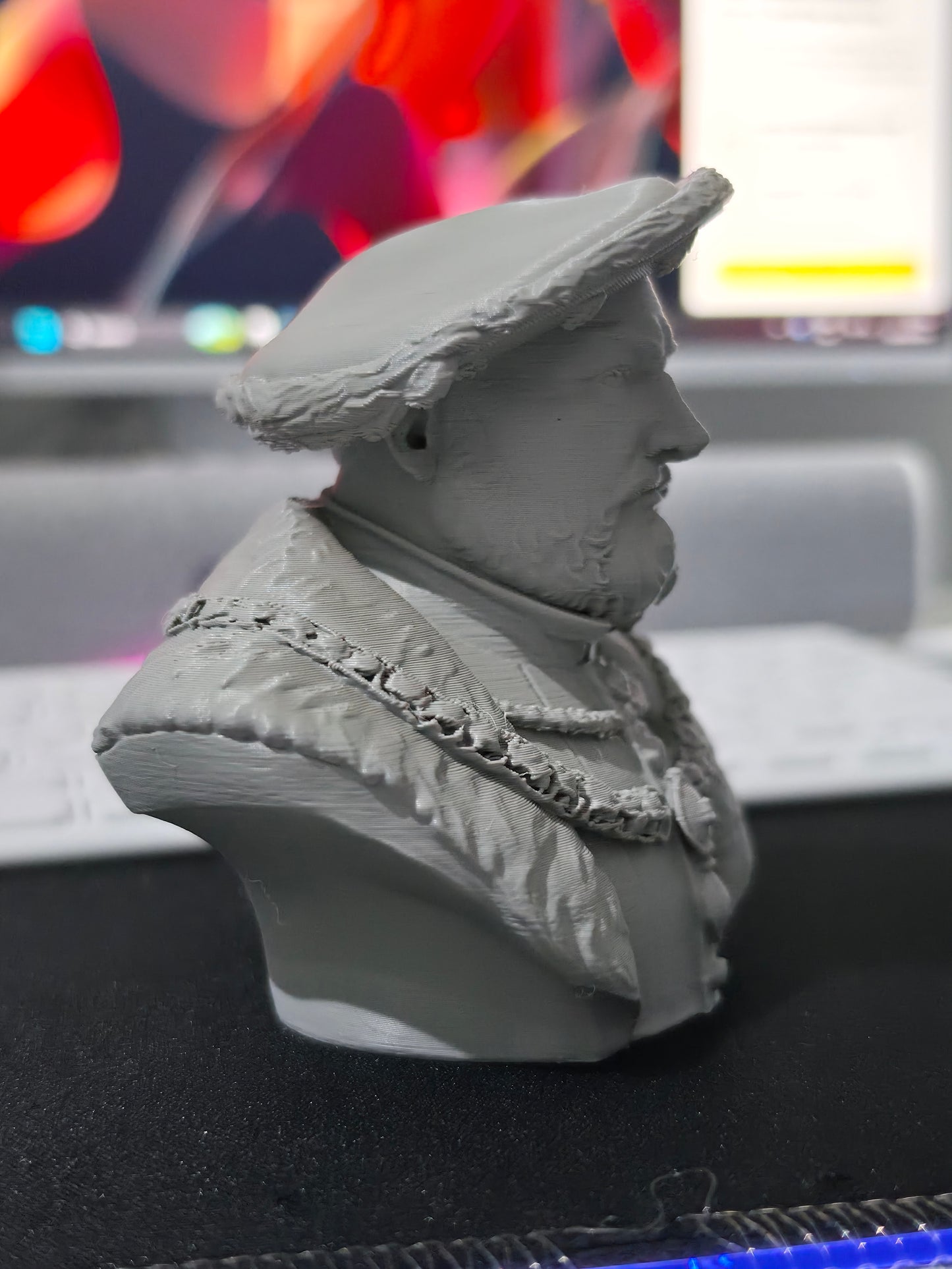 Henry VIII 3D Bust
