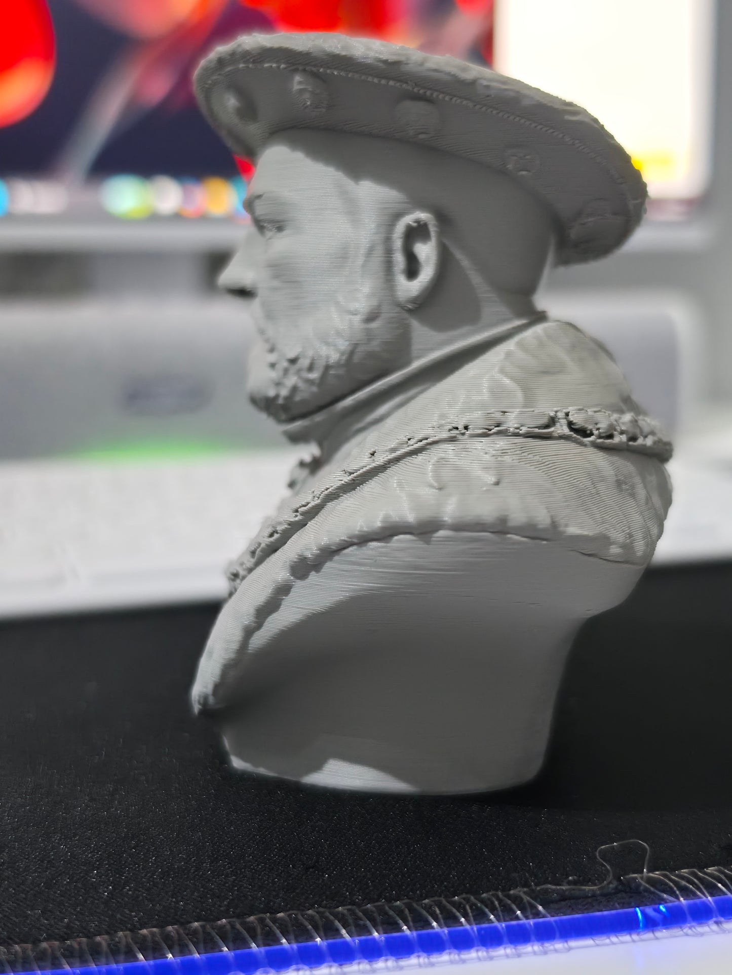 Henry VIII 3D Bust